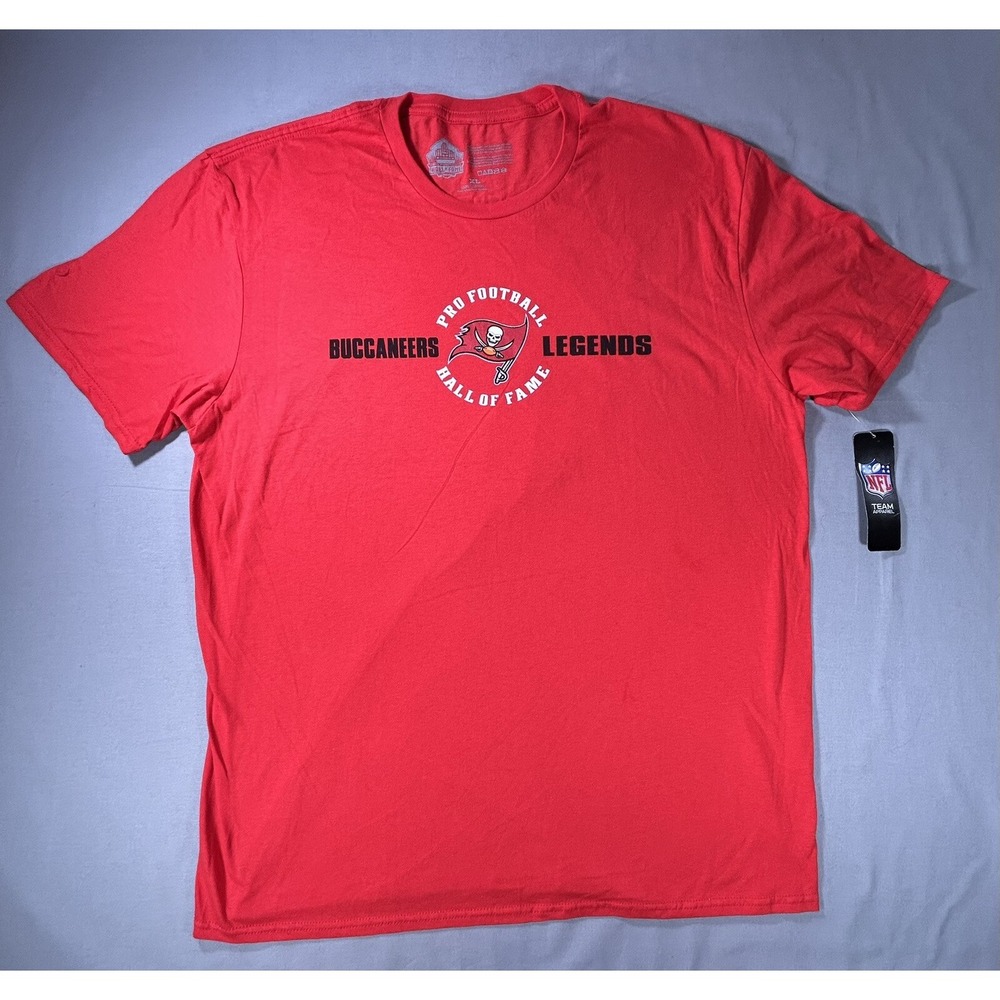 Tampa Bay Buccaneers Pro Football‎ Hall of Fame T-Shirt men's XL NWT NFL